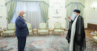 Gobiernos de Iran y Cuba reunidos